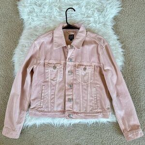 GAP Women's Pink Jean Jacket